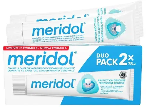 Meridol Dentifricio Bipack per Gengive Irritate 2x75 ml