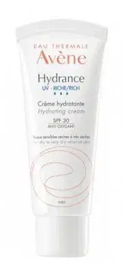 Avene Hydrance UV Ricca Crema Idratante per Pelli Normali e Secche SPF30 40ml