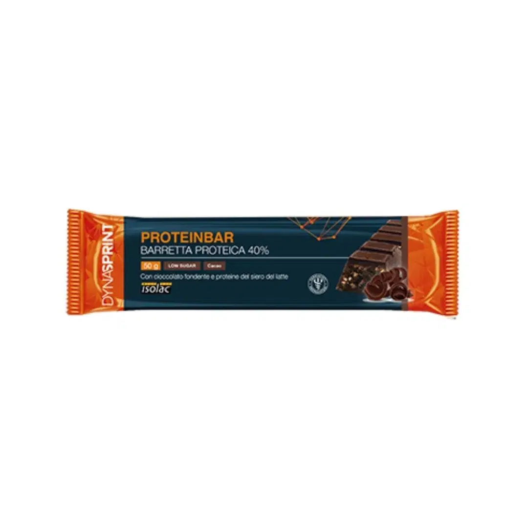 Unifarco Barretta Proteica 40% Cioccolato Fondente 50 g