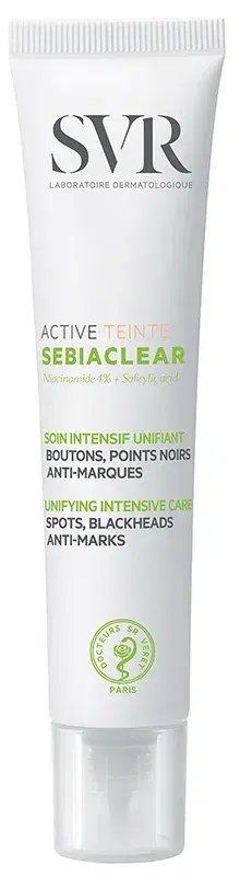 Laboratoires Svr Sebiaclear Active Teinte' Trattamento Colorato per Acne 40 ml