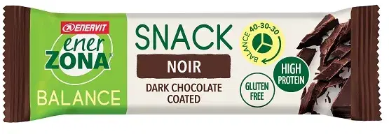 Enerzona Balance Snack Noir Barretta Ricoperta di Cioccolato Fondente 33 gr.