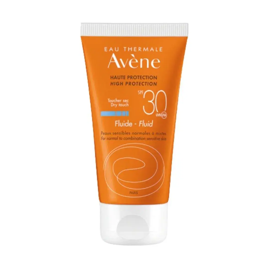 Avene Fluido Spf 30 Protezione Solare Alta per il Viso Pelli Normali Miste 50 ml