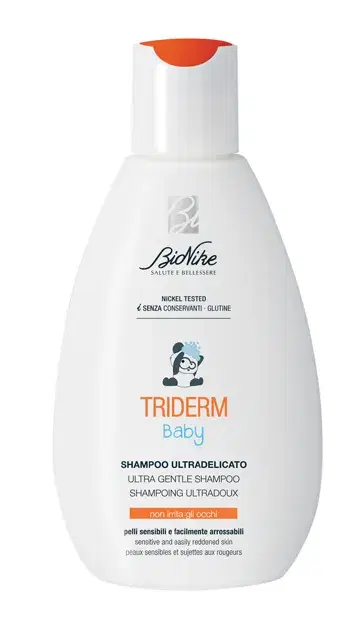 Bionike Triderm Baby Shampoo Ultradelicato Non Irrita gli Occhi 200 ml