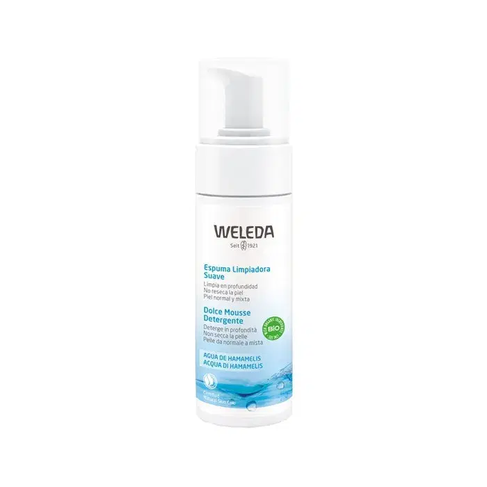 Weleda Mousse Detergente Viso per Pelle da Normale a Mista 150 ml