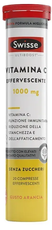 Swisse Vitamina C Effervescente Integratore Alimentare 20 Compresse