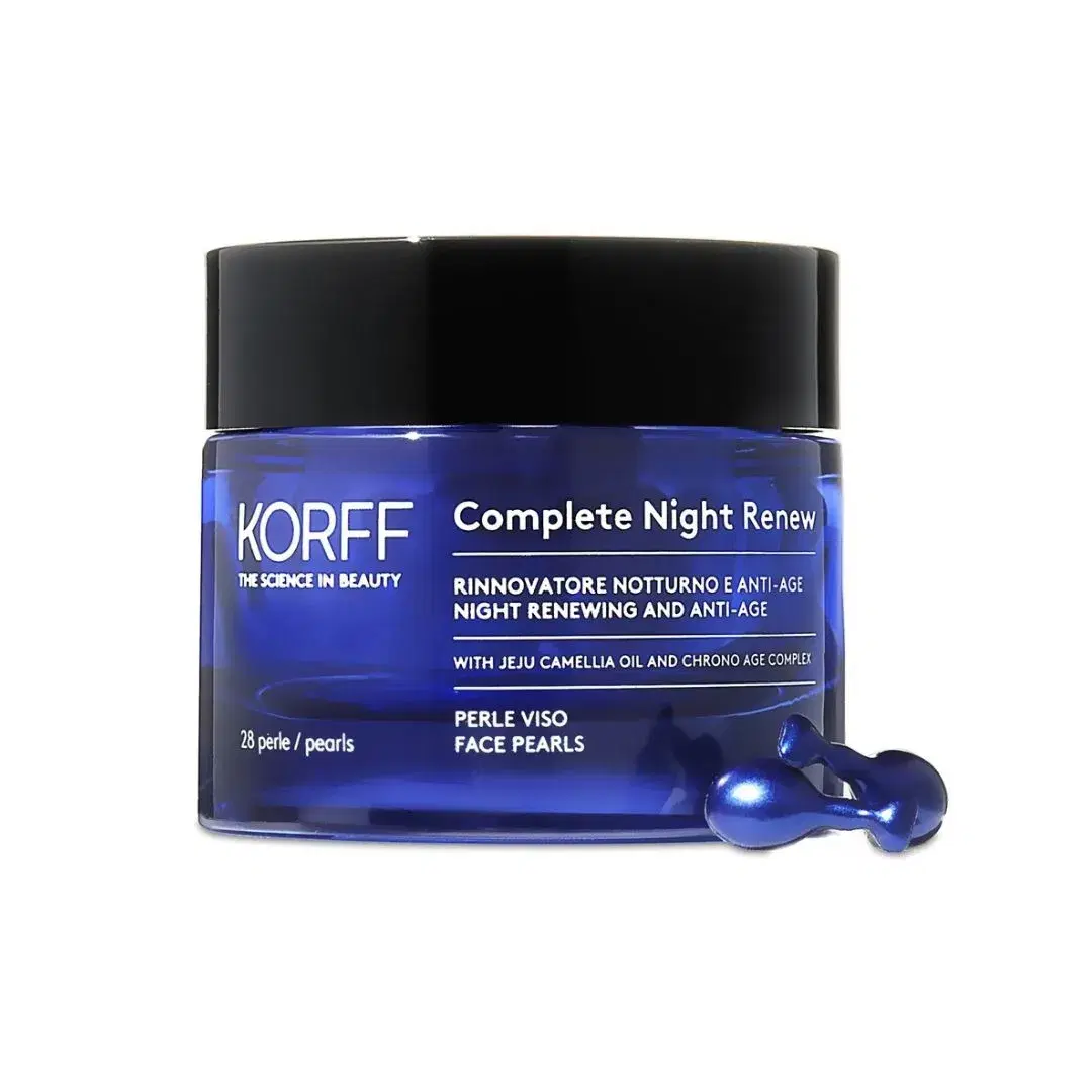 Korff Complete Night Renew Perle Viso Rinnovatrici Antiage 28 Perle