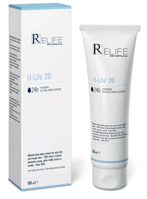 Relife U-life 20 Crema Idratante Corpo Per Pelle Molto Secca e Desquamata 100 ml