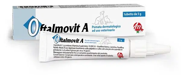 Oftalmovit A Pomata Dermatologica Cani/Gatti 5g
