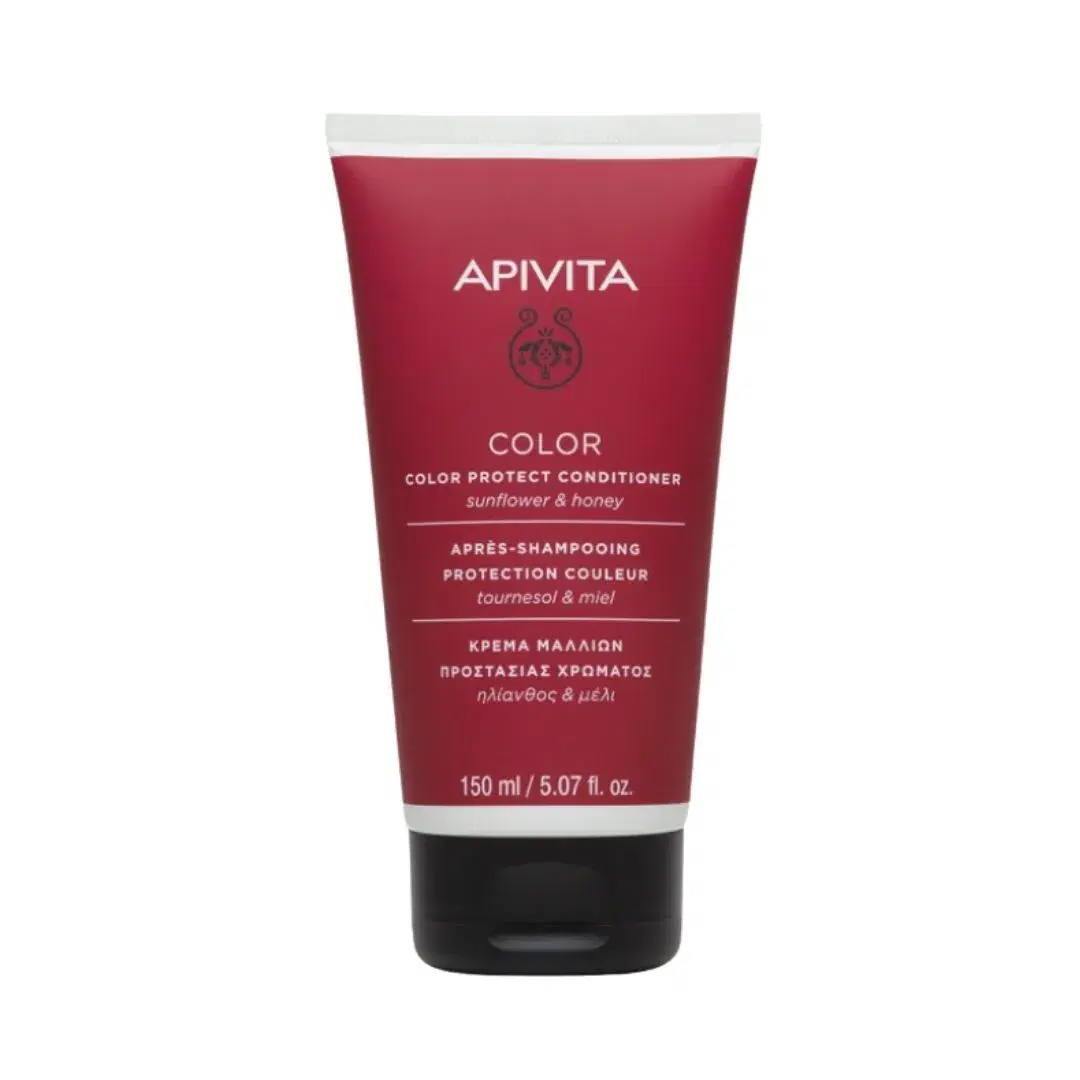 Apivita Color Balsamo Protezione Colore Capelli Colorati Miele e Girasole 150 ml