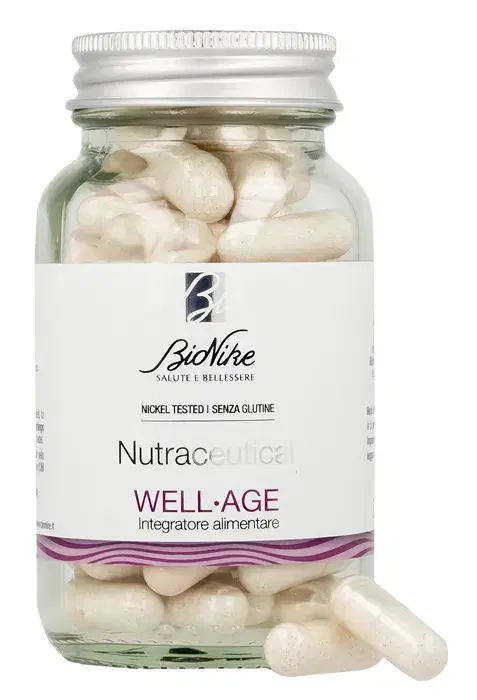 Bionike Nutraceutical Well-Age Integratore per la Pelle 60 Capsule