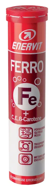 Enervit Ferro Integratore Alimentare 20 Compresse Effervescenti