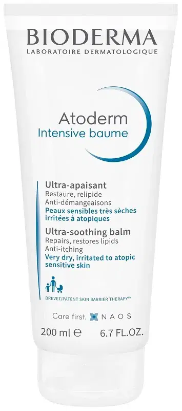 Bioderma Atoderm Intensive Baume Balsamo Viso Relipdante Ultra Lenitivo 200 ml