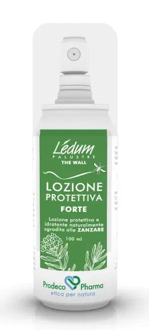 Ledum The Wall Lozione Protettiva Forte Zanzare 100ml