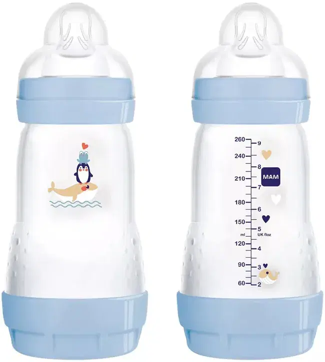 Mam Easy Start Biberon Anti-Colic Flow Per Bambini 2 Mesi+ 260ml