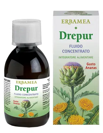 Erbamea Drepur Fluido Concentrato Integratore per la Funzionalità Epatica 250 ml