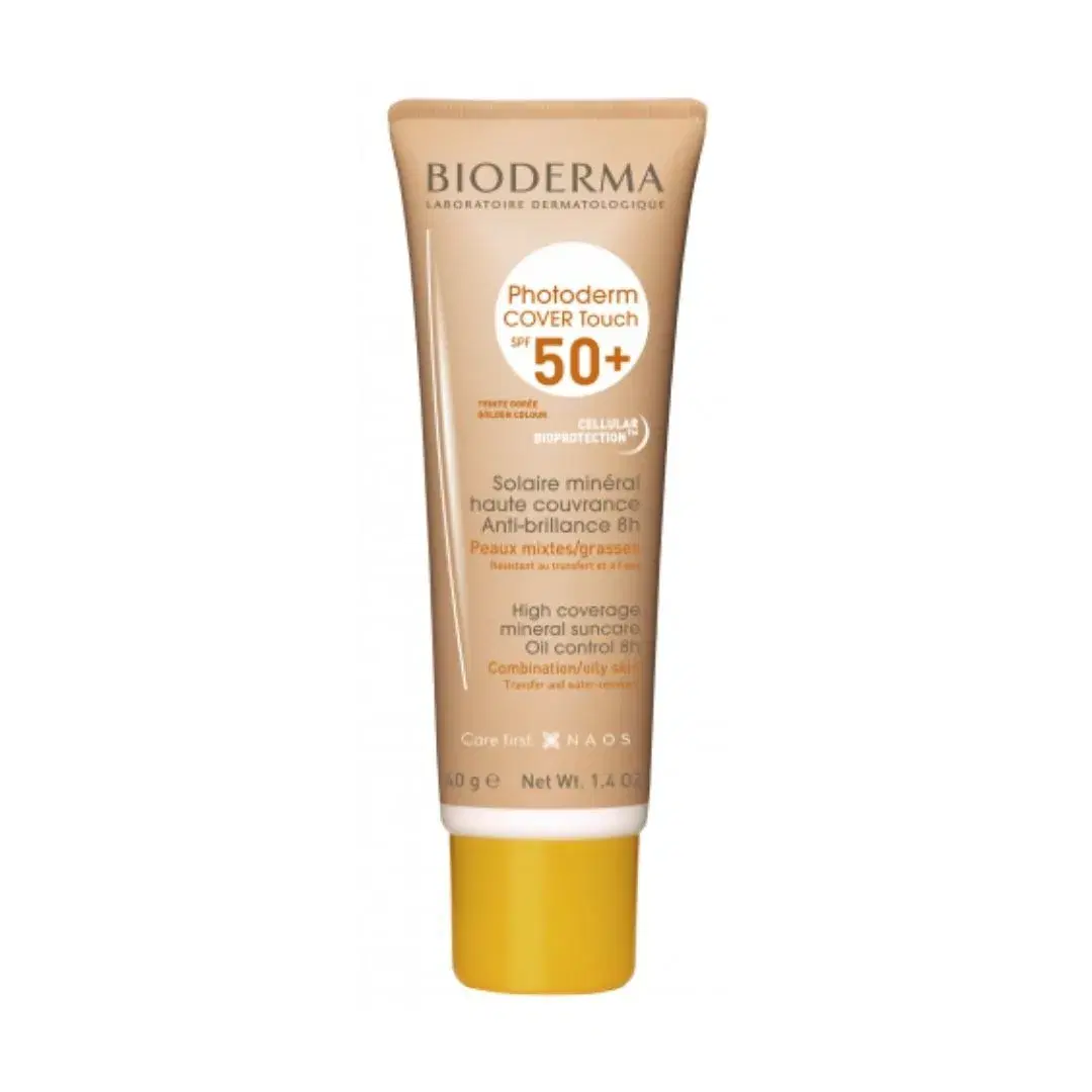 Bioderma Photoderm Cover Touch SPF50+ Protezione Tonalità Dorata 40 g