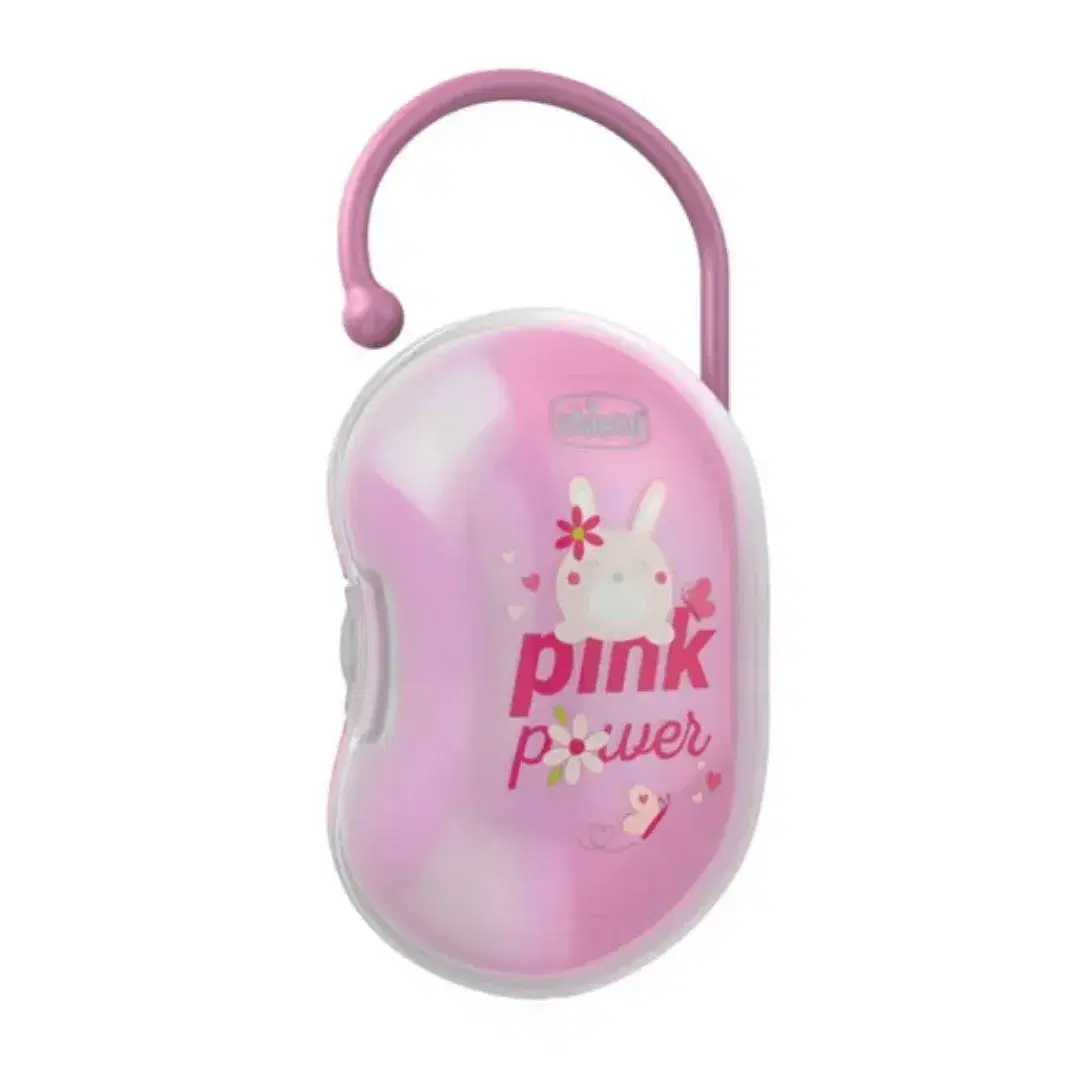 Chicco Porta Succhietto Bimba Per Due Ciucci Rosa 1 Pezzo