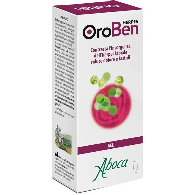 Aboca Oroben Herpes Gel 8 ml