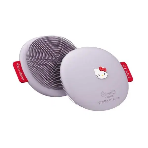 Geske x Hello Kitty Facial Brush 3 in 1 viola.