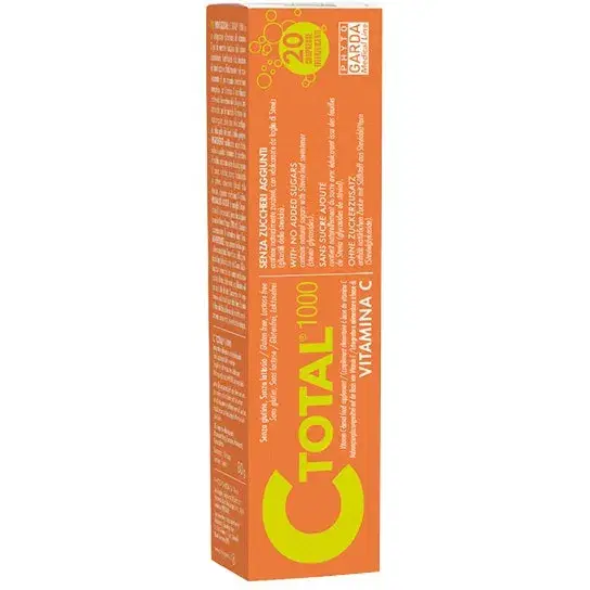 Phyto Garda C Total 1000 Vitamina C 20 Compresse Effervescenti