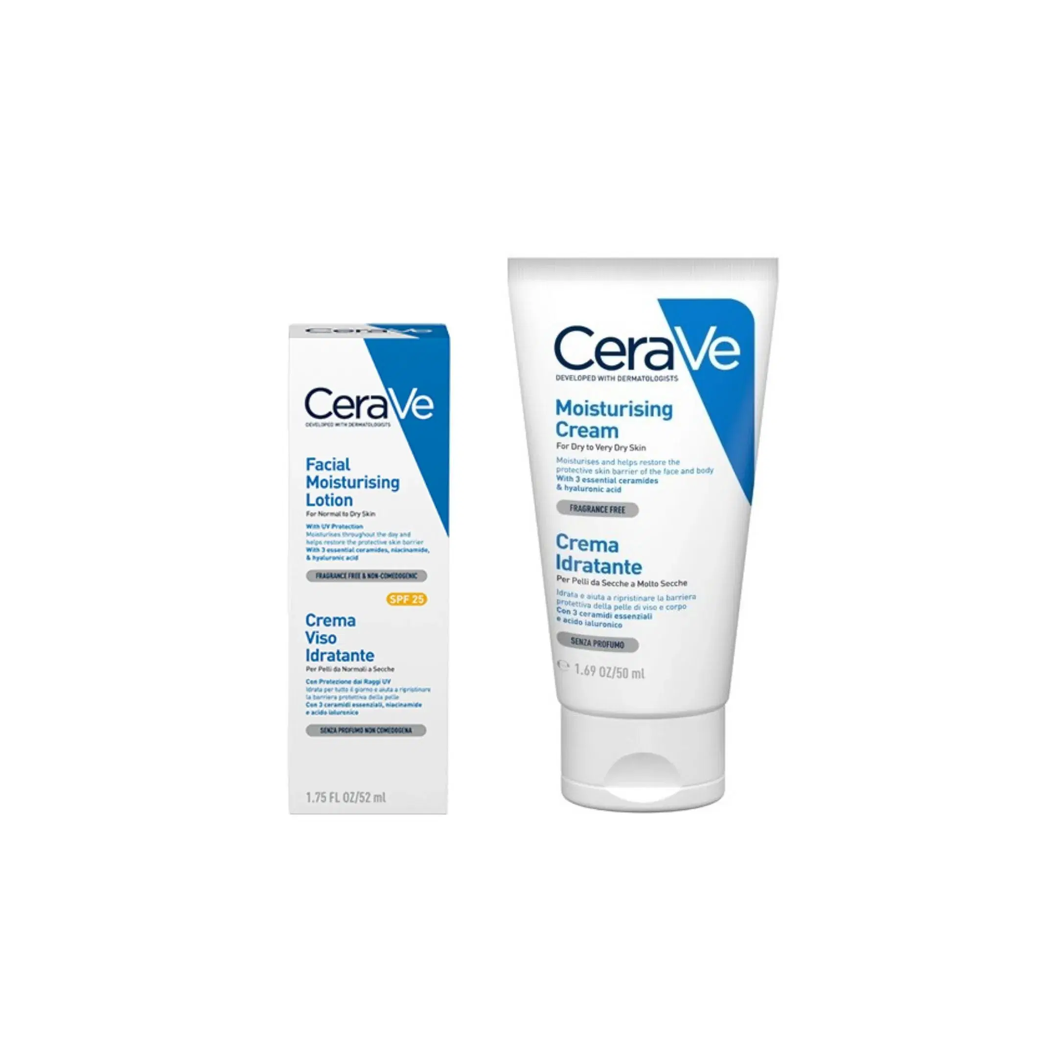 Cerave Sleever Crema Corpo 177 Ml e Crema Viso 52 Ml 2020