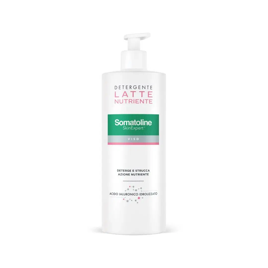 Somatoline Cosmetic Latte Detergente Viso e Occhi con Acido Ialuronico 400 ml