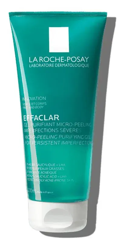 La Roche Posay Effaclar Gel Micro Peeling per Pelle a Tendenza Acneica 200 ml
