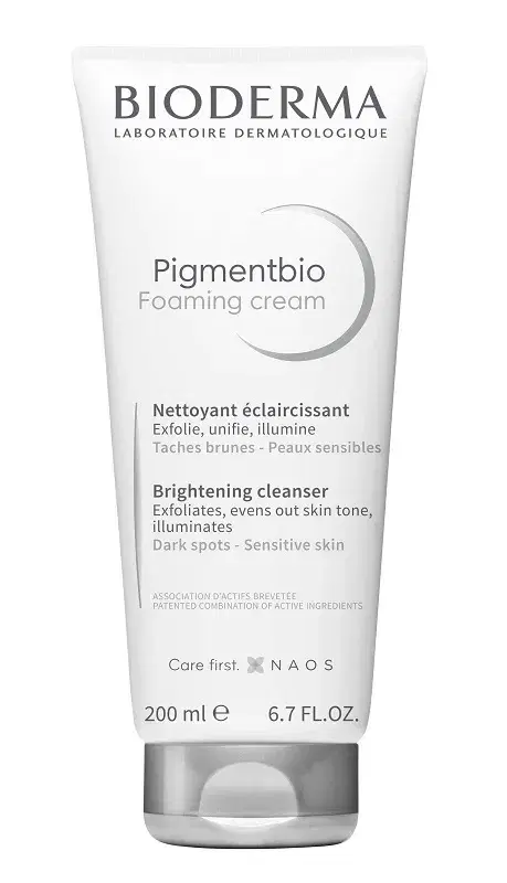 Bioderma Pigmentbio Foaming Creme Detergente Esfoliante Schiarente 200 ml