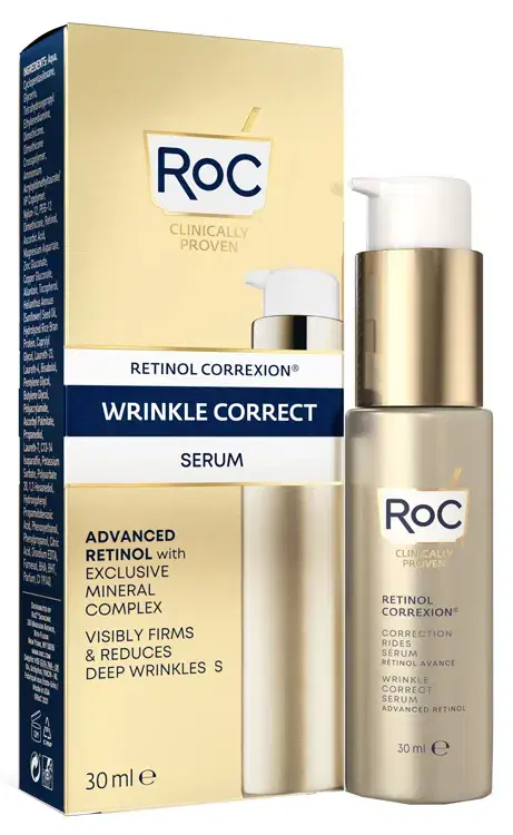 Roc Retinol Correxion Wrinkle Correct Siero Viso Antirughe 30 ml