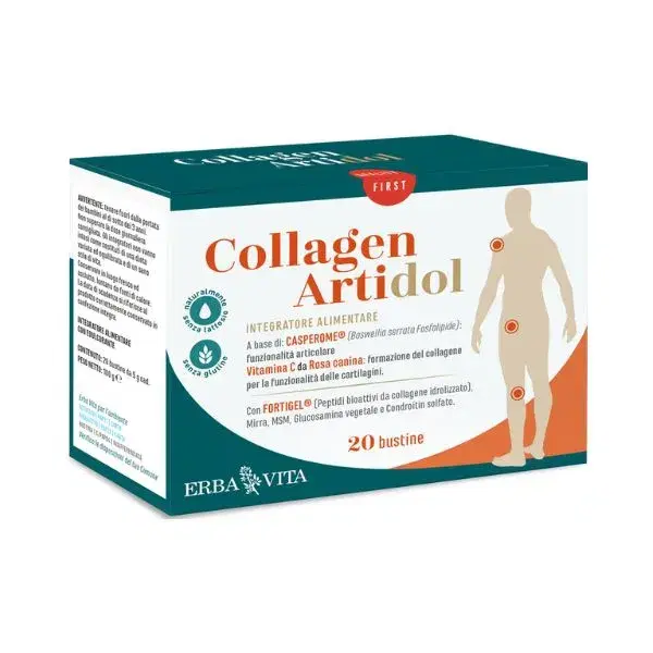 Erba Vita Collagen Artidol Integratore Alimentare 20 Buste