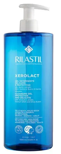 Rilastil Xerolact Gel Detergente Delicato e Protettivo 750 ml
