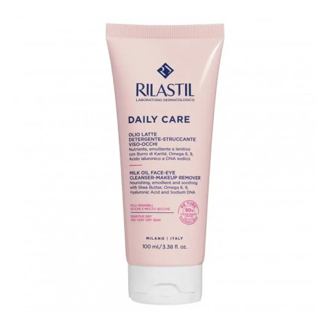 Rilastil Daily Care Olio Latte Detergente Struccante Viso e Occhi 100 ml
