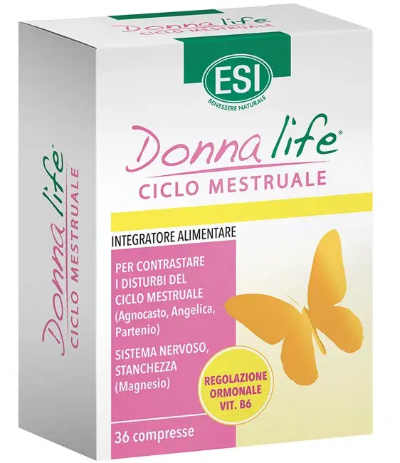 Esi Donna Life Integratore Alimentare Ciclo Mestruale 36 Compresse