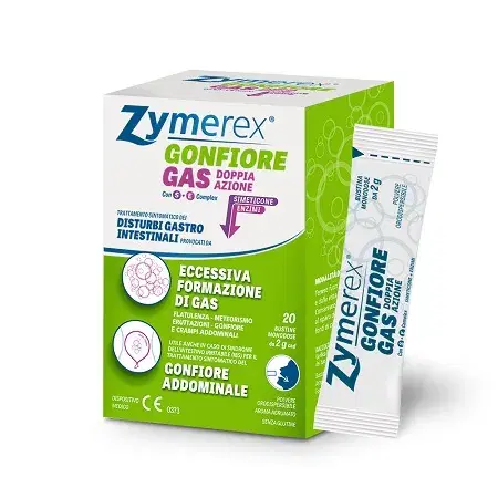 Zymerex Gas Doppia Azione 20 Bustine Monodose