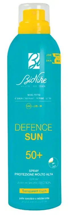 BioNike Defence Sun SPF50+ Transparent Touch Spray Invisibile 200 ml