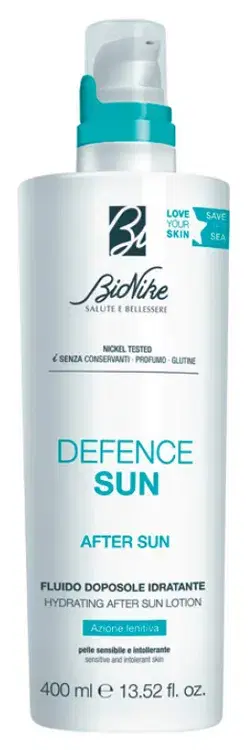 BioNike Defence Sun Fluido Doposole Idratante Corpo per Pelli Sensibili 400 ml