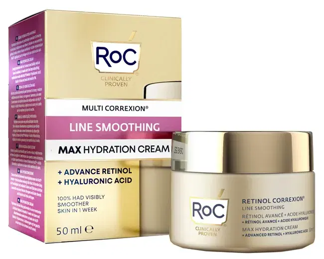 Roc Retinol Correxion Line Smoothing Crema Viso Antirughe 50 ml