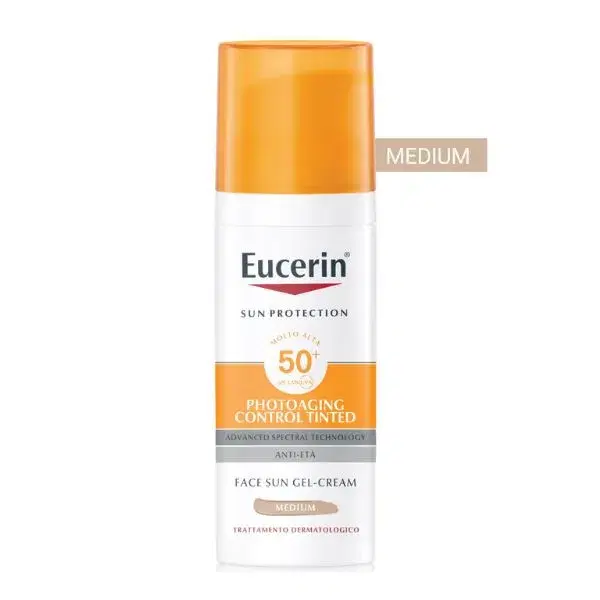 Eucerin Sun Photoaging Control Protezione Antietà SPF50 Colorato 50 ml