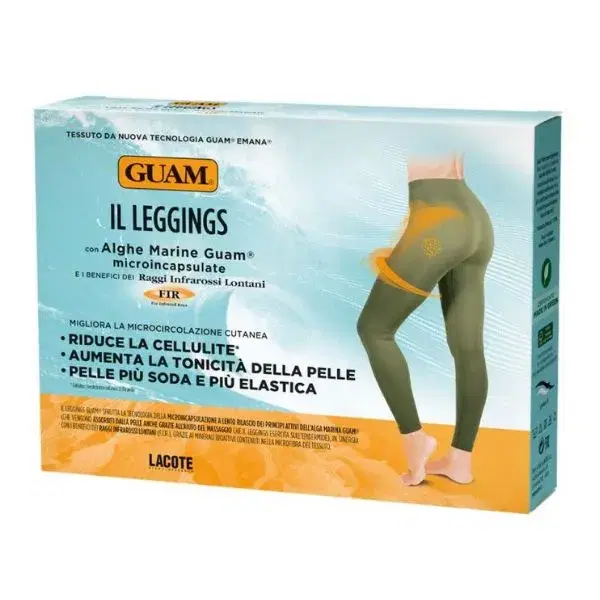 Guam Leggings Classico Anticellulite Verde Taglia XS/S
