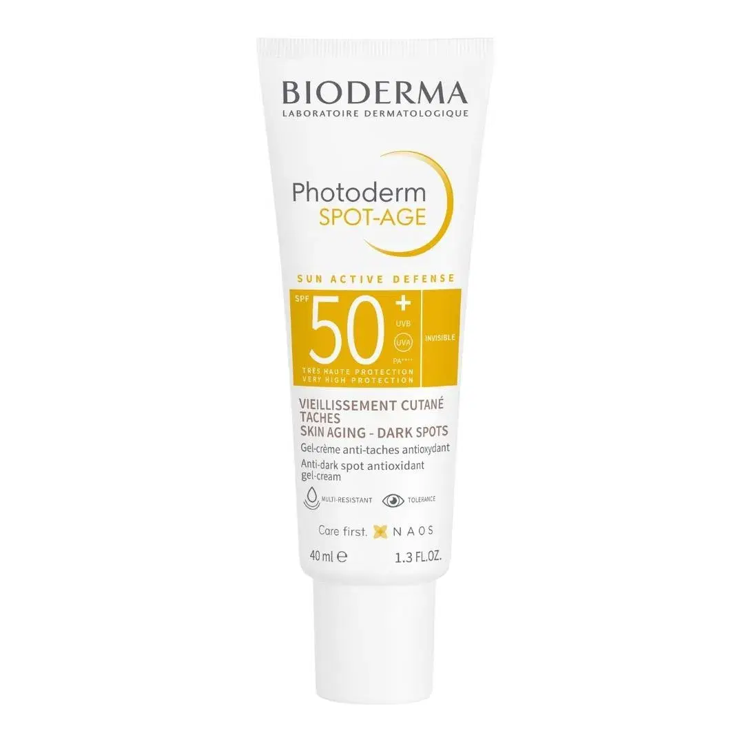 Bioderma Photoderm Spot Age Gel Crema Solare Antiossidante Anti-Rughe Spf50 40ml