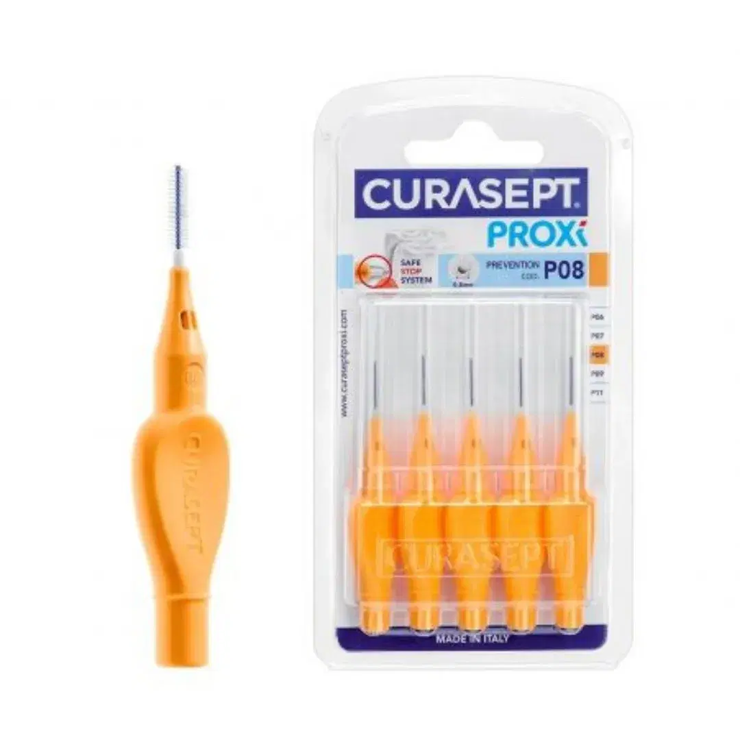 Curasept Proxi Prevention P08 Scovolini Interdentali 0.8mm 6 Pezzi