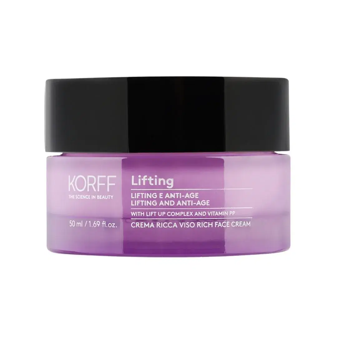 Korff Lifting Crema Viso Ricca Antiage Levigante Per Pelle Secca 50 ml