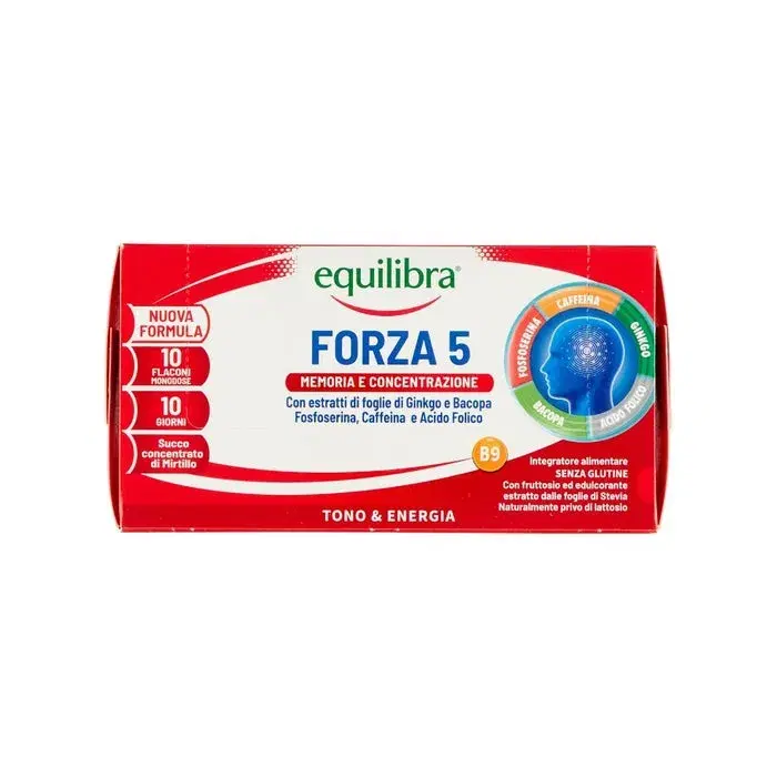 Equilibra Forza 5 Memoria e Concentrazione 10 Flaconi