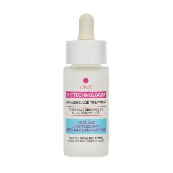 Veralab Acido Lactobionico Siero Viso Anti-age Elasticizzante 30 ml