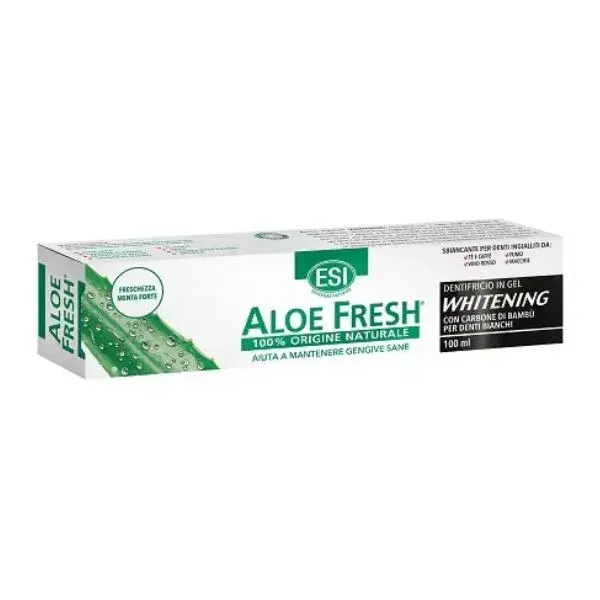 Esi Aloe Fresh Whitening Dentifricio In Gel Per Denti Bianchi 100ml