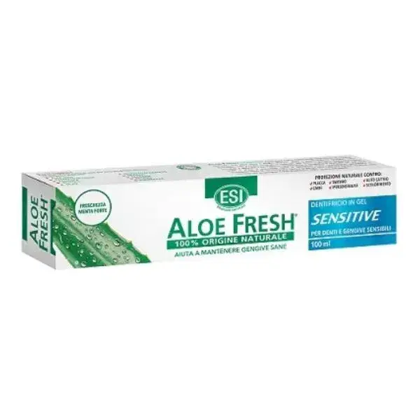 Esi Aloe Fresh Sensitive Dentifricio In Gel Per Denti E Gengive Sensibili 100ml