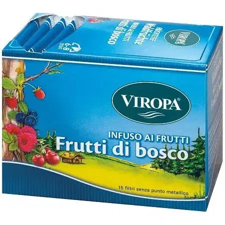 Viropa Infuso Ai Frutti Di Bosco 15 Bustine Da 2,5g