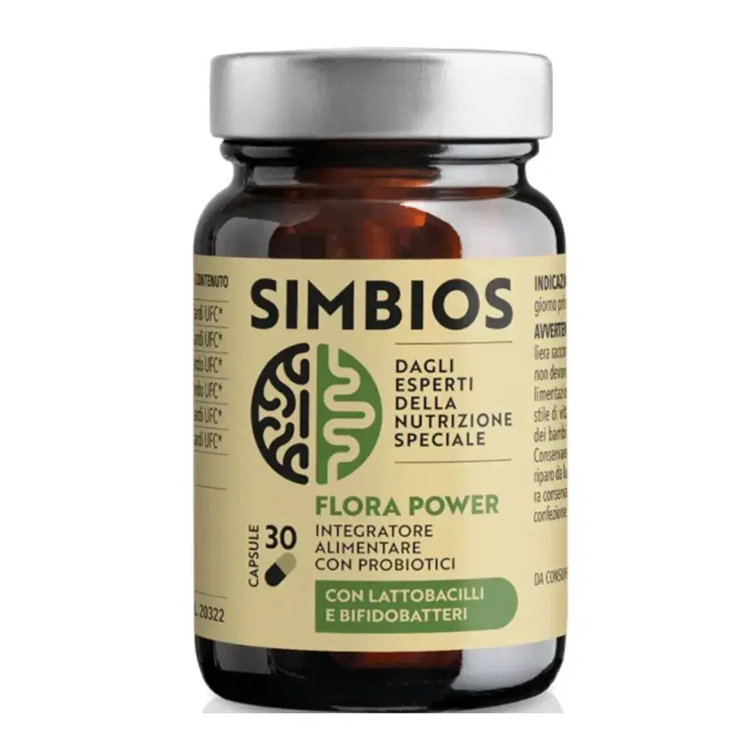 Dr.schar Simbios Flora Power Integratore Alimentare con Probiotici 30 cps