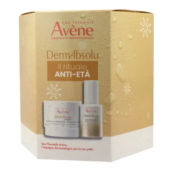 Avene Cofanetto Dermabsolu Crema Viso Antiage Giorno 40 ml + Siero Antiage 30 ml