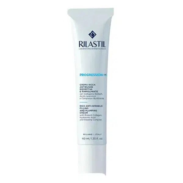 Rilastil Progression Crema Viso Ricca Antirughe Riempitiva 40 ml